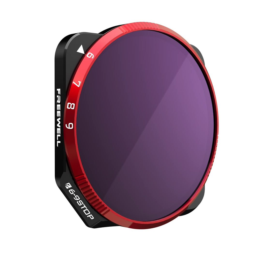 Freewell Variabler VND 6-9 Stop-Filter kompatibel mit Mavic 3/Mavic 3 Cine/Mavic 3E(Nicht kompatibel
