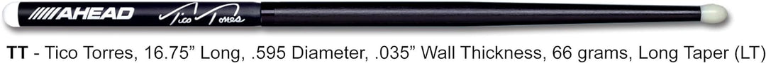 AHEAD TICO TORRES BON JOVI SIGNATURE ALUMINIUM STICKS