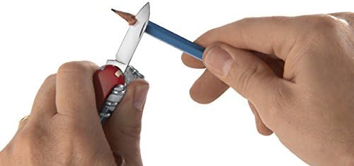 Victorinox Taschenmesser Hiker (13 Funktionen, Holzsäge, Phillips-Schraubendreher, Zahnstocher) rot