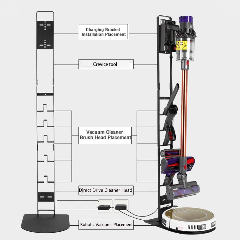 DingGreat Staubsaugerhalterung, Ständer Halterung für Dyson V15 V12 V11 V10 V8 V7 V6 und andere Hand