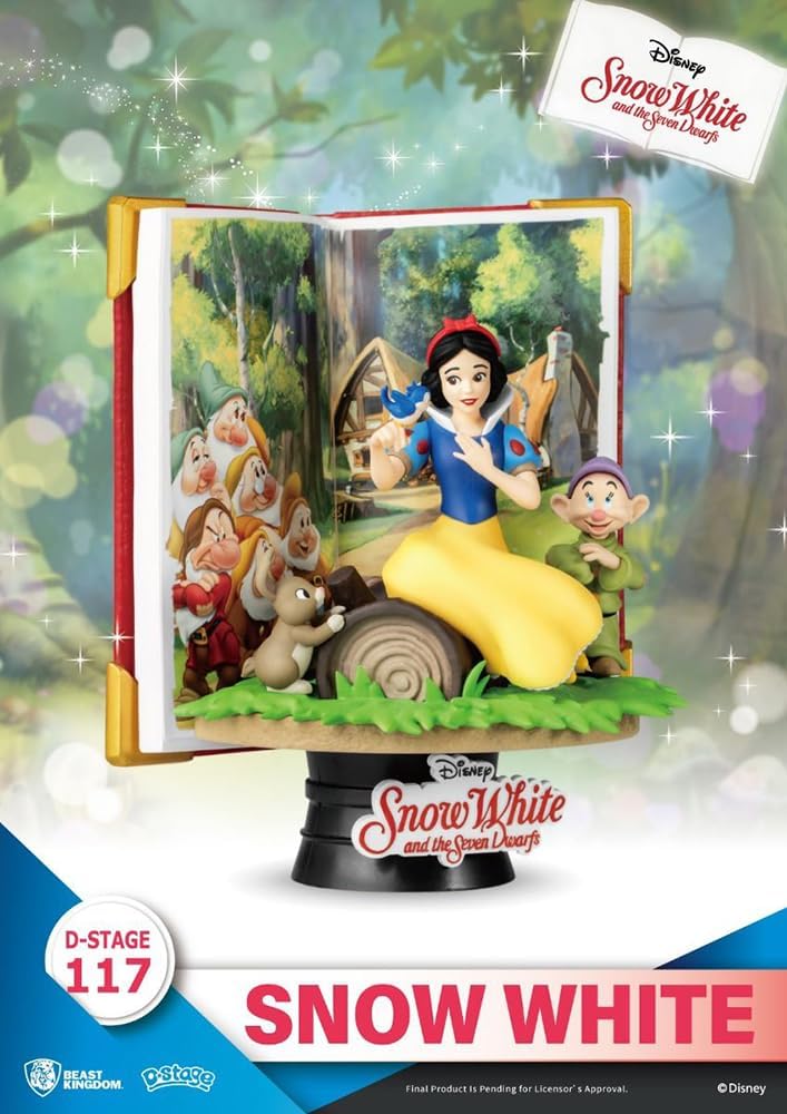 FRTUI Beast Kingdom - Disney Story Book Series DS-117 Snow White D-Stage 6 Statue