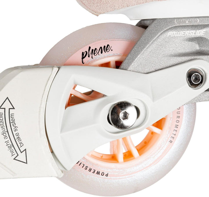 Powerslide Inline Skate Pheme Pink 100, für Fitness, für Damen 42, 42