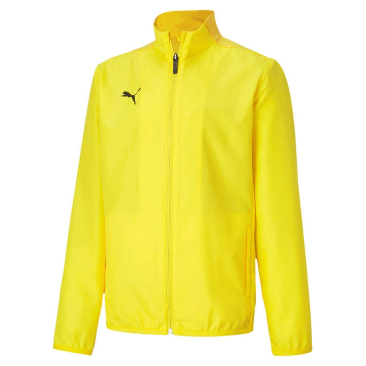 PUMA Unisex Kinder, teamGOAL 23 Sideline Jacket Jr Trainingsjacke 116 Cyber Yellow-Spectra Yellow, 1