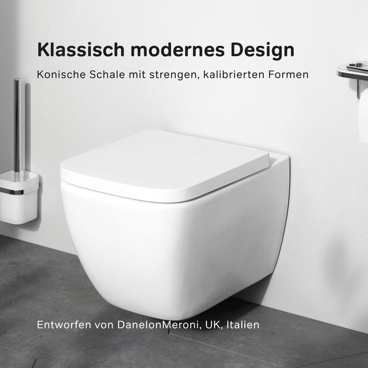 AM.PM - Komplettes Set - Vorwandelement II12709 Prime Fit inkl. Runde Betätigungsplatte Chrom + Häng