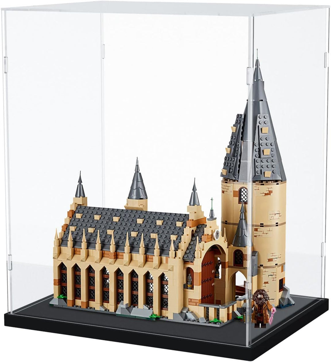 Nynelly Acryl-Vitrine, transparente Acryl-Vitrinen für Lego 75954,76989, Acryl-Boxen für Präsentatio
