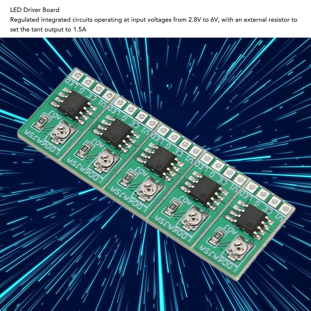 LED Treiberplatine DC 30 Bis 1500 MA Einstellbarer Robuster LED Konstantstromtreiber Mehrzweckstrom-