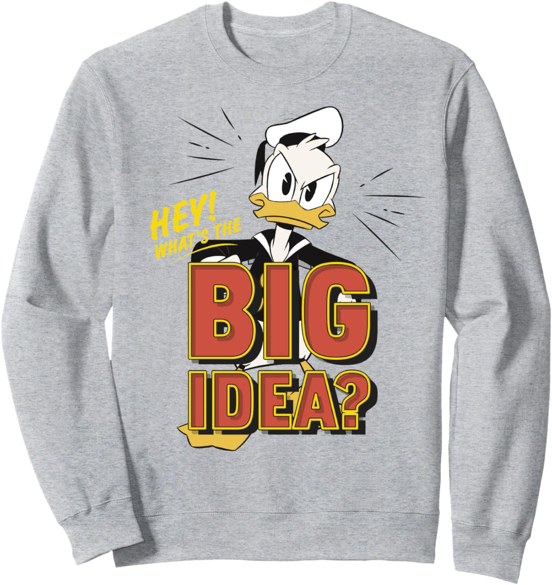 Disney DuckTales Donald Hey What's The Big Idea Sweatshirt