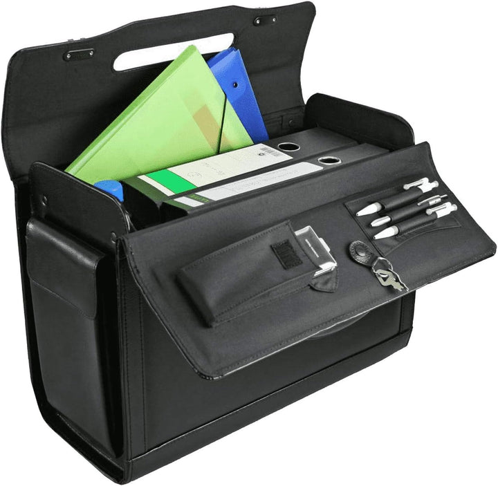D&N Business Line Pilotenkoffer, 45 cm, 33L, Schwarz