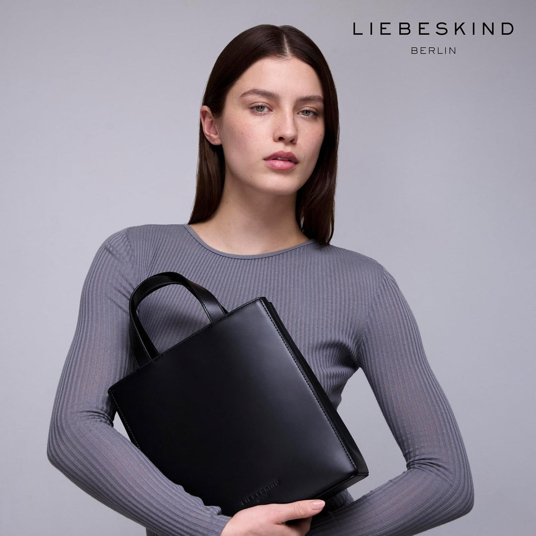 Liebeskind Damen Paperbag S Tote Offwhite, Offwhite