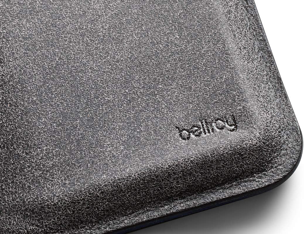 Bellroy Apex Slim Sleeve (Schlanke Faltbare Leder-Brieftasche mit RFID-Schutz) - PepperBlue, Pepperb