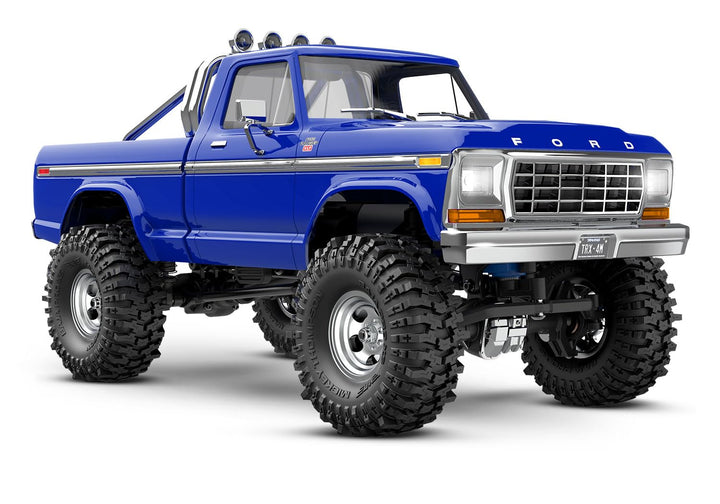TRAXXAS TRX-4M Ford F150 blau 4x4 Lifted 1/18 Crawler RTR Brushed, mit Akku und USB Ladegerät