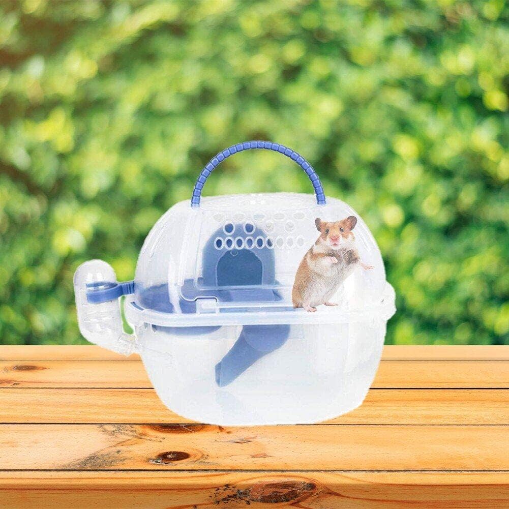 Sanfly Hamster-tragekäfig, Reisekäfig Handgehaltenem Transportkäfig Für Kleine Nagetiere, Kleintier-