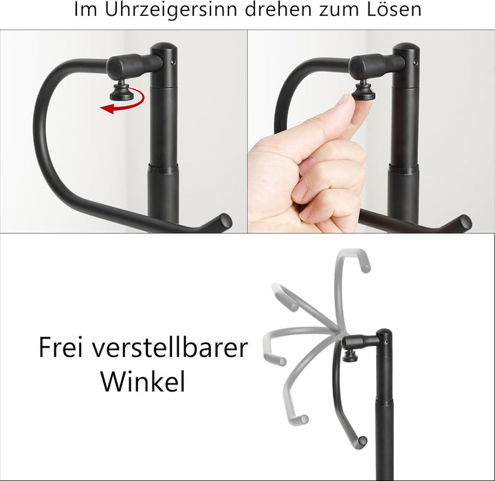 RFOUO Hand Towel Holder Stand Counter, Handtuchständer Für Die Arbeitsplatte, Geeignet Für Waschbeck