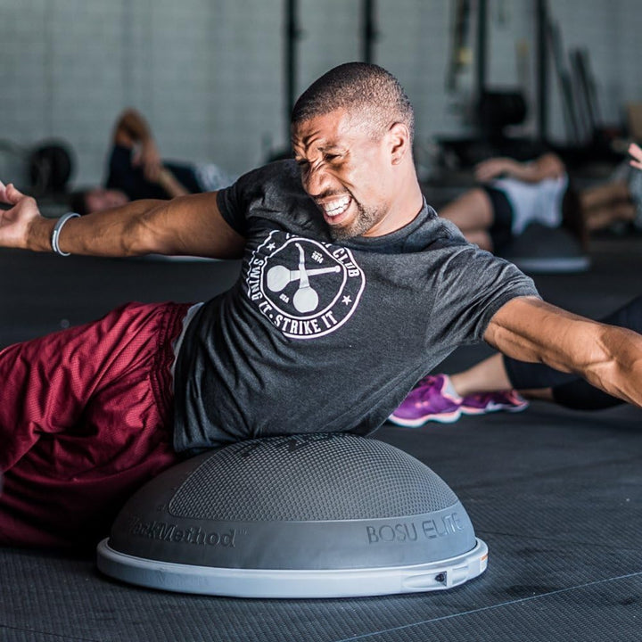 Bosu® Elite Balance Ball Trainer, halber Gymnastikball Fitness Balance Board bis 1000 KG belastbar,