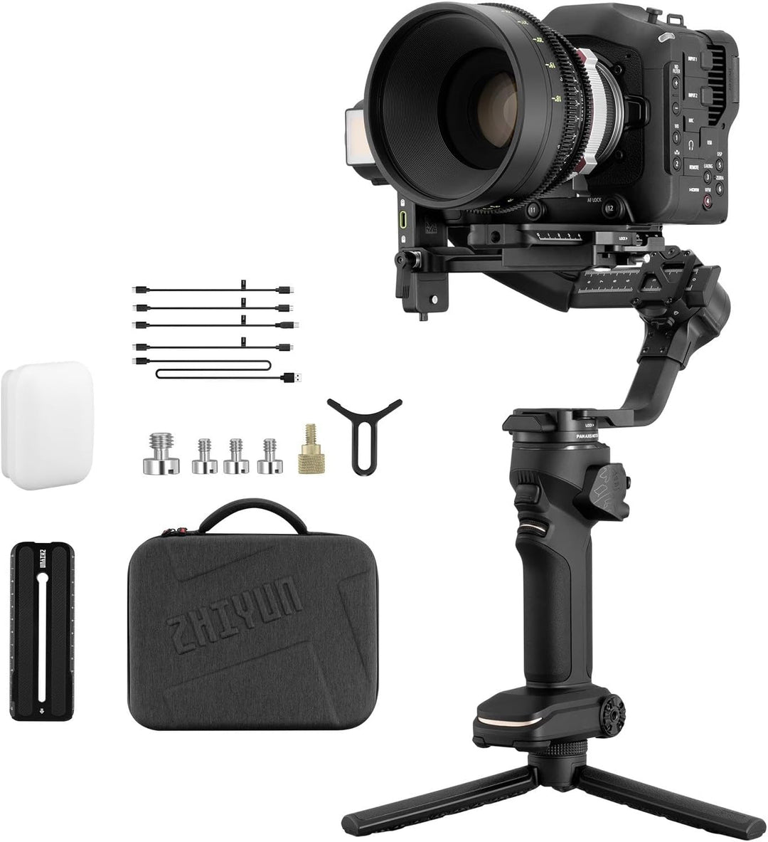 Zhiyun Crane 4 Crane4 Gimbal Stabilisator für DSLR Kamera R Cinema Kameras Camcorder für Sony Canon