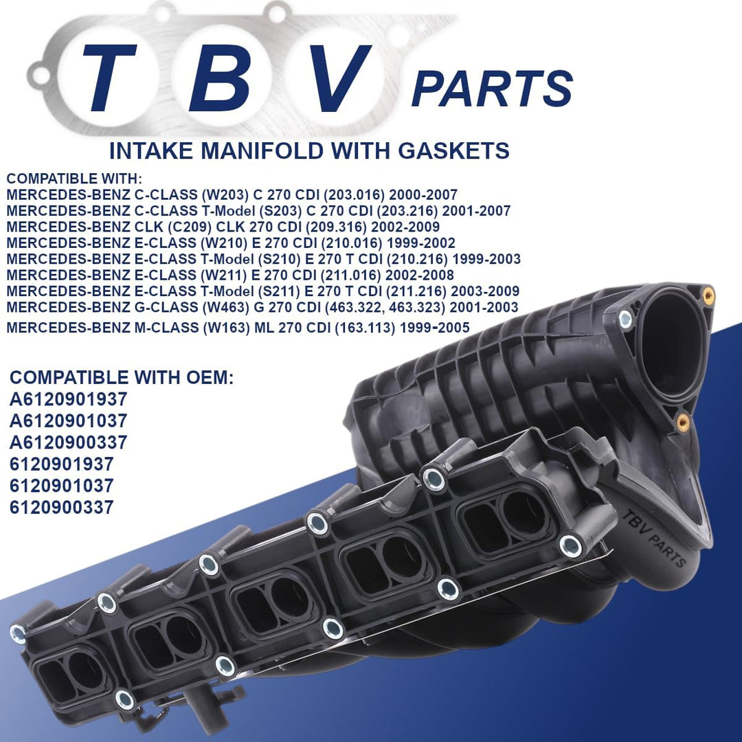 TBVPARTS Admision 6120900337 A6120900337 A6120901037 A6120901937 6120901037 2100003 Ansaugmodul für