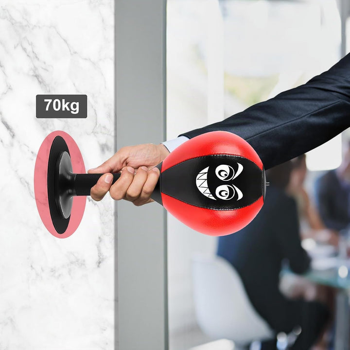Punchingball Tisch, Büro mit Saugnapf Rage Bag Schreibtischboxsack Tool Punchingball Tisch mit Feder