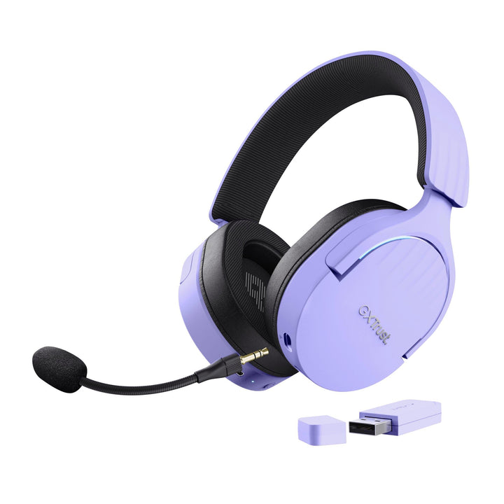 Trust Gaming GXT 491P Fayzo Gaming Headset Bluetooth + 2.4 GHz, 7.1 Surround Sound, 22H Akkulaufzeit