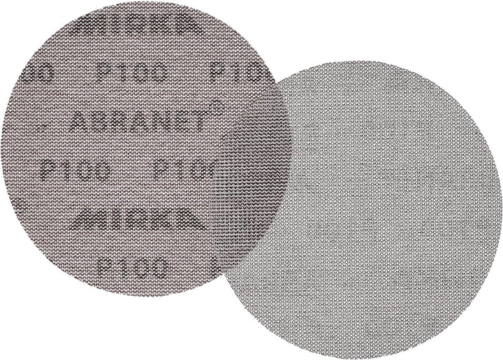 Mirka Abranet Netz-Schleifscheiben Ø 150 mm Klett / Korn P100 / 50 Stk / zum Schleifen von Holz, Spa