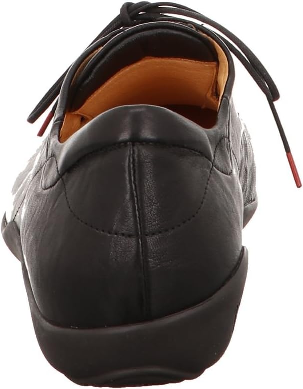 Think! Herren Stone Nachhaltige Wechselfussbett Schnürhalbschuhe 40 EU 0000 Schwarz, 40 EU 0000 Schw