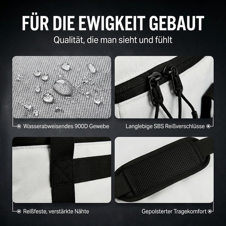 Kühltasche faltbar zum Einkaufen & Picknick - Kühltasche gross Auto als Thermotasche & Picknicktasch