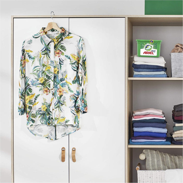 Ariel Waschmittel Pods All-in-1, 104 Waschladungen, Strahlend Rein, Umweltschonendes Waschen, 104 St