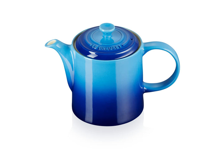Le Creuset Hohe Kanne aus Steinzeug 1,3 Liter, Steinzeug, Azure, 80703132200003, Azure