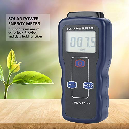 SM206 Digital Solar Power Meter Sonnenstrahlung Energie Insolation Tester Messprüfgerät