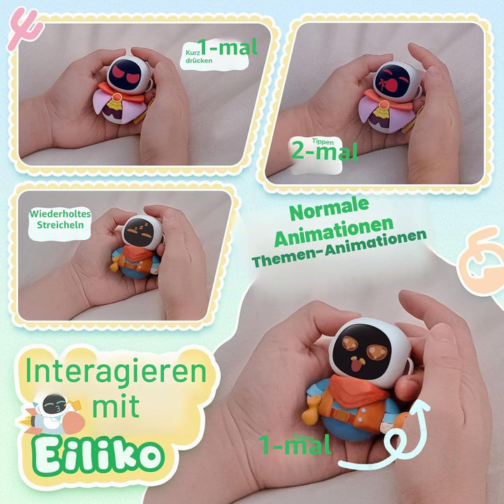 Eiliko Swappable Themed Bodies SpinKit I - Kommt mit 8 Themenkörpern, die zu Ihrer Stimmung oder Ihr