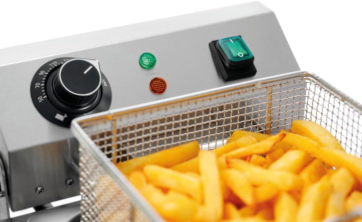 Bartscher Fritteuse SNACK III Plus mit Ablasshahn - A162823E