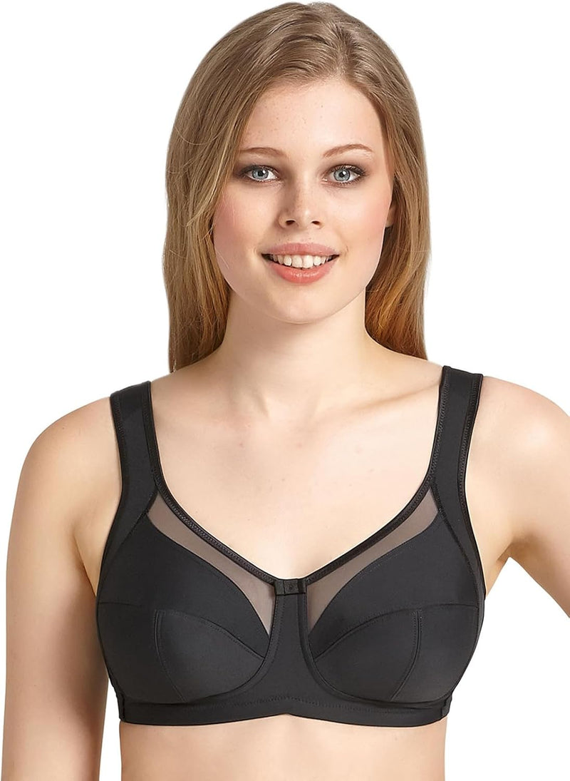 Anita - Clara - Komfort Soft BH ohne Bügel 75B Schwarz (Schwarz 001), 75B Schwarz (Schwarz 001)