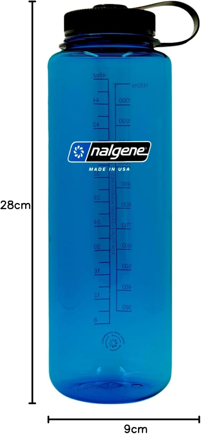 Nalgene WH Sustain Trinkflaschen Blau 1,5 L Blau Wasserflasche, Blau Wasserflasche