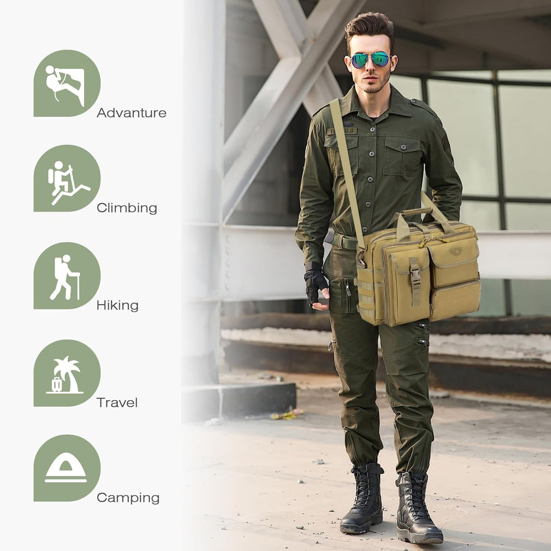 SPAHER Laptoptasche 14 Zoll Aktentasche Herren Business Tasche Arbeitstasche Herren Tasche Herren Ta