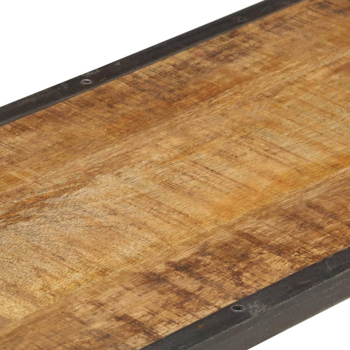 vidaXL Mangoholz Massiv TV Schrank Industrie-Stil Lowboard Fernsehschrank Fernsehtisch Sideboard HiF