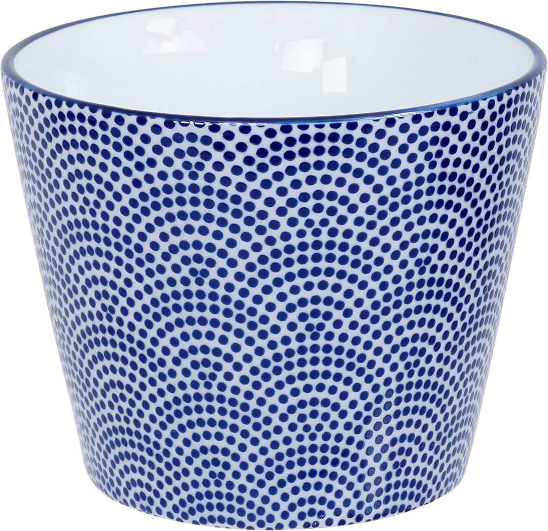 TOKYO design studio Nippon Blue Tee-Set blau-weiss, 5-TLG., 1x Tee-Kanne 0,8 l und 4X Tee-Tassen 180
