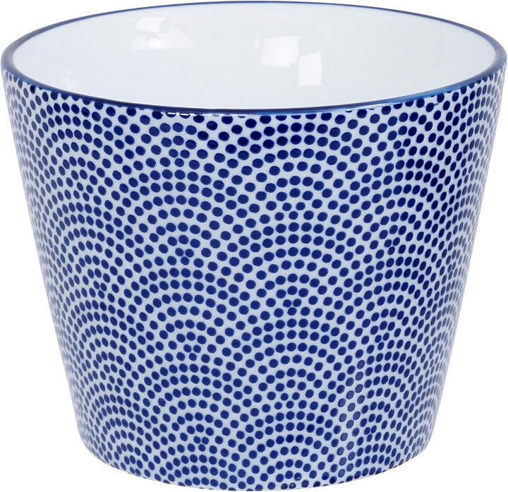 TOKYO design studio Nippon Blue Tee-Set blau-weiss, 5-TLG., 1x Tee-Kanne 0,8 l und 4X Tee-Tassen 180