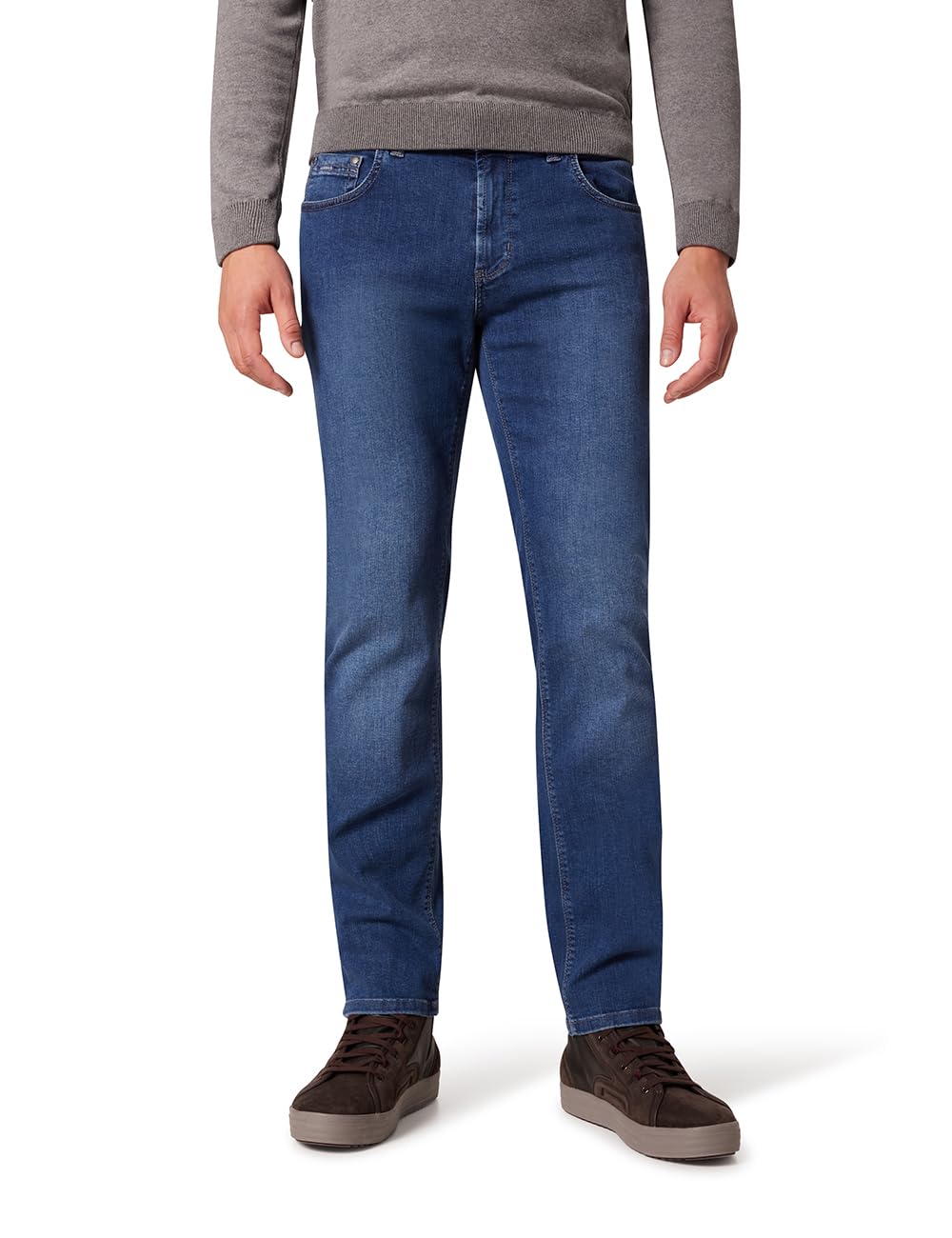 PIONEER AUTHENTIC JEANS Herren Jeans Rando | Männer Hose | Regular Fit 30W / 30L Ocean Blue Used 658