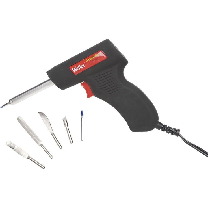 Weller TB100EU 30/130 Watt/230 Volt Therma-Boost Lötkolben und Schneidgerät mit Spitzenset