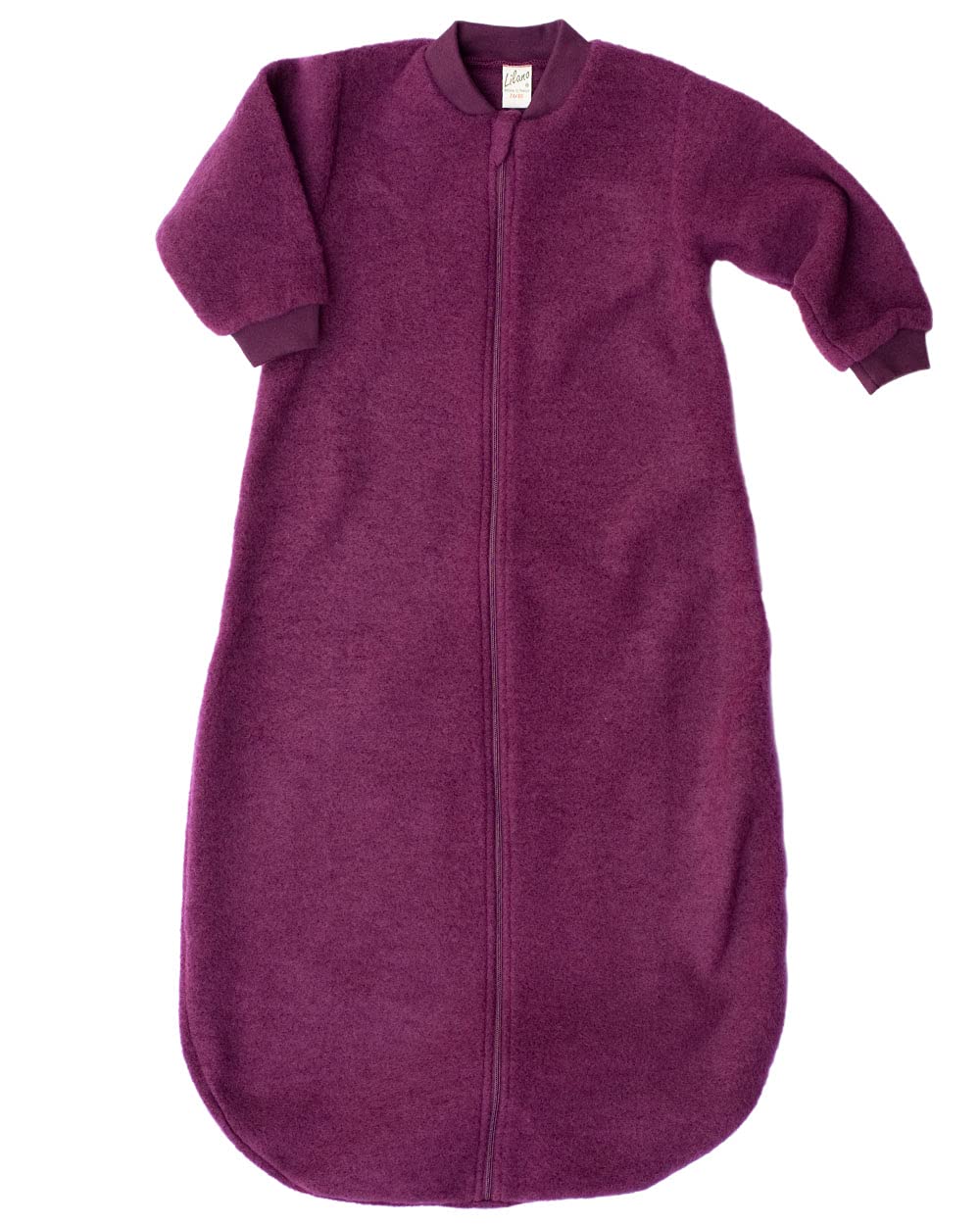Lilano, Merino Flausch Schlafsack mit Arm, 100% Wolle (kbT) Beere 98-104, Beere 98-104
