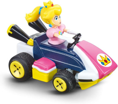 Carrera RC Mario Kart Mini RC Peach I Für Kinder und Erwachsene, Jungs & Mädchen I Einzigartige Orig