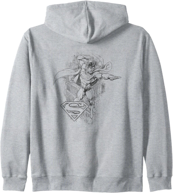 Superman Flying Flex Kapuzenjacke