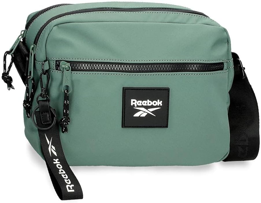 Reebok Damen Elsie Gepäck- Kuriertasche Bandolera Dos Compartimentos Grün, Bandolera Dos Compartimen