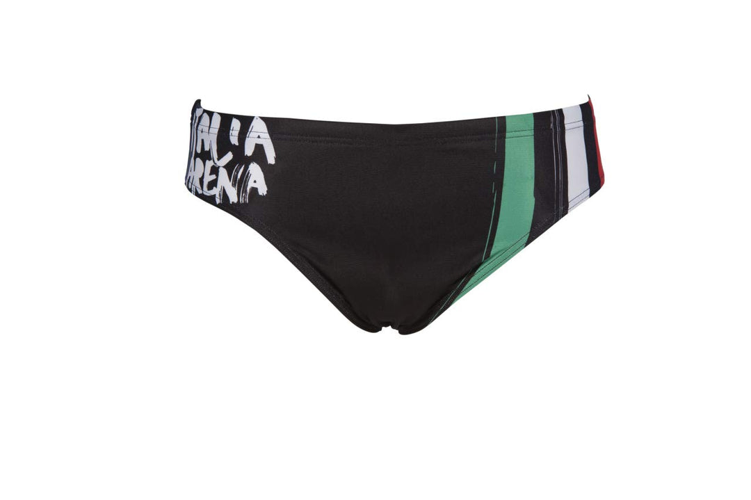 ARENA Herren Spraypaint MaxLife Brief Swimsuit Badeanzug 40 Italienische Flagge, 40 Italienische Fla