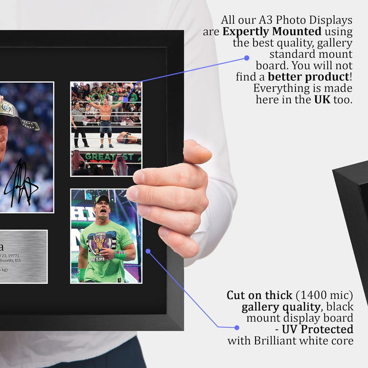 HWC Trading FR A3 John Cena Wrestling Geschenke Gedruckt, Signiert Autogramm Bild Für WWE & WWF Erin