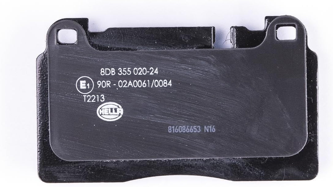 HELLA PAGID 8DB 355 020-241 Bremsbelagsatz - T2213 - Dicke/Stärke: 15.6mm - Bremssystem: Brembo - fü