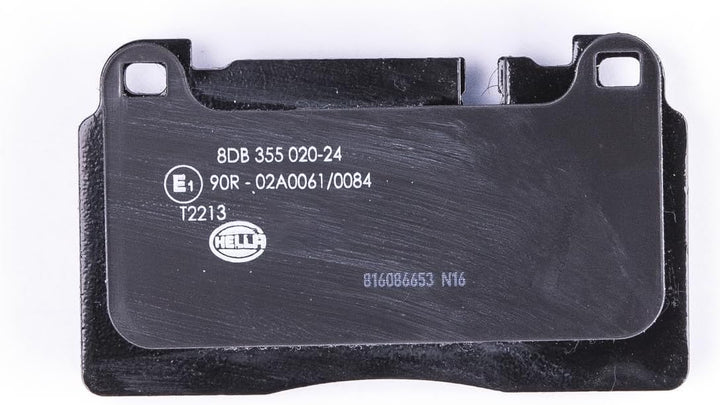 HELLA PAGID 8DB 355 020-241 Bremsbelagsatz - T2213 - Dicke/Stärke: 15.6mm - Bremssystem: Brembo - fü