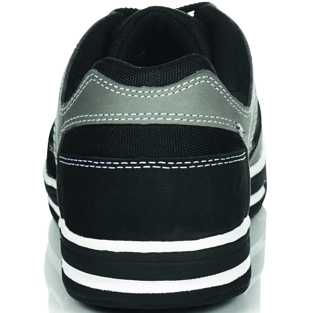 ruNNex 5240–36 Sicherheit Schuhe, Sportstar, DCF-S2, Grösse: 36, Grau/Schwarz 36 EU Grau Schwarz, 36