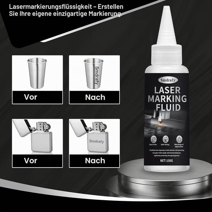 150ml Lasermarkierungsflüssigkeit, Laser Marking Fluid, Laser Markierungsspray, Lasergravur Spray, G