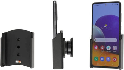 Brodit Gerätehalter 711257 | Made IN Sweden | für Smartphones - Samsung Galaxy A72 SM-A725F/DS, Schw