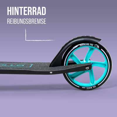 Apollo 230mm Giant XXL Wheel City-Scooter - Hurricane, Roller mit Federung für Erwachsene, klappbar